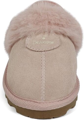 Bearpaw للجنسين فو فرو مبطنة من جلد الغزال أحذية الأطفال - أحذية الأطفال القاع الصلبة للبنين والبنات - النعال المشي الجلدية in Saudi Arabia