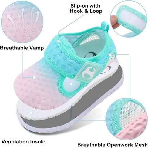 Scurtain Kids Toddler Water Shoes Sciake Aqua Socks for Baby Boys Girls Toddler Beach Shoes Shoes With Non Slip Sole in Saudi Arabia