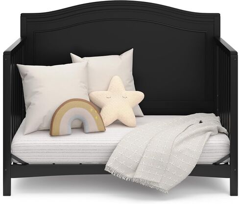 Graco Paris Crib and Mattress Nursery Essentials Pack (White) – GREENGUARD Gold Certified Baby Crib & Crib Mattress, Cribs with Mattress Included, Convertible Crib, Baby Mattresses for Crib in Saudi Arabia