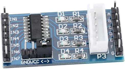Redtagcanada 5-12V ULN2003 وحدة سائق السائق الساكب لبرنامج 28BYJ-48 Stepper Motor in Kuwait