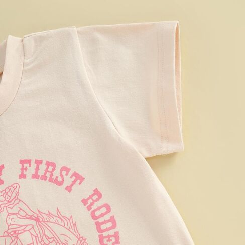 This Ain't My First Rodeo Its My Second Toddler Girl Boy 2nd Birthday Shirt | 2 Year Old Toddler Baby Girl Boy 2nd Birthday Outfit, Western Summer Clothes in Saudi Arabia