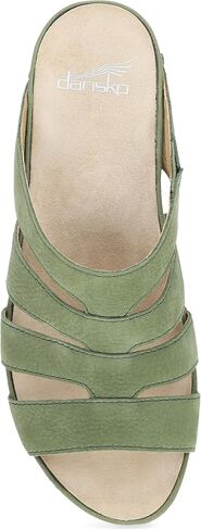 Dansko Lyndi Slide Sandals for Women - Caged-Style Design with Leather Uppers and Lightweight Rubber Outsole in Kuwait
