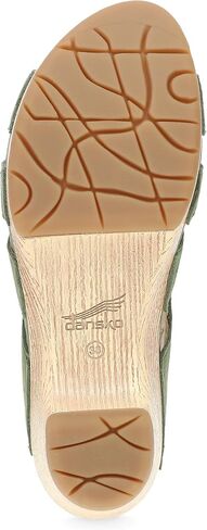 Dansko Lyndi Slide Sandals for Women - Caged-Style Design with Leather Uppers and Lightweight Rubber Outsole in Kuwait