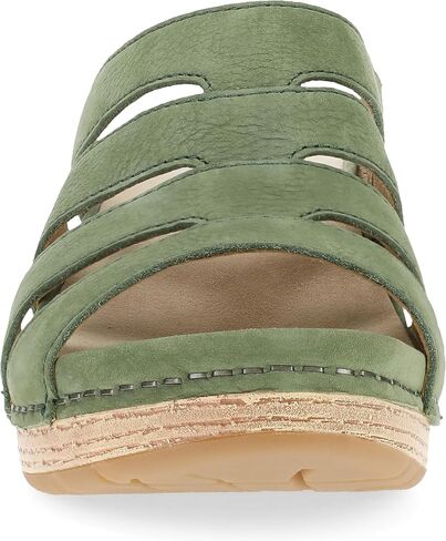 Dansko Lyndi Slide Sandals for Women - Caged-Style Design with Leather Uppers and Lightweight Rubber Outsole in Kuwait