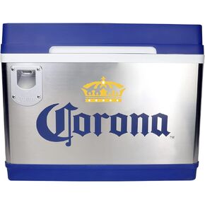 Corona Cruiser Exclusive Thermoelectric Cooler, 45 Liters / 48 Quart Capacity, 12V DC/110V AC for for Beverage, Beer, Wine, Camping, Travel, Truck, RV, Cottage, Dorm