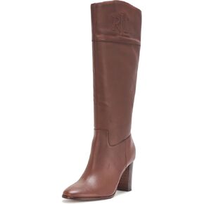 Lauren Ralph Lauren Women's Page II Burnished Leather Tall Boot