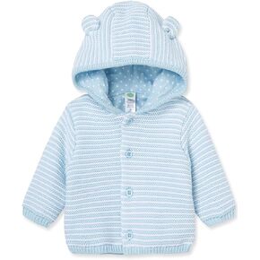 Little Me Clothes for Baby Texture Cardigan Bear Sweaters, Sizes 3M to 9M