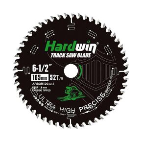 160mm 52 - Teeth ATB Carbide - Tipped Track Saw Blade, 6 1/3 - Inch, Ideal for Festool TS55 Plunge Circular Saw & makita SP6000J Track Saw