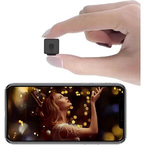 Mini Home 4K Camera Wireless WiFi Security Camera Body Indoor Outdoor Cameras,Small Home Portable Video Nanny Pet Dog Camera Remote Viewing for Security with APP, Night Vision,Motion Detection