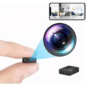 Mini Wireless WiFi Camera Security Camera HD 1080P Nanny Camera with Night Vision，Remote Viewing for Security with iOS,Android Phone