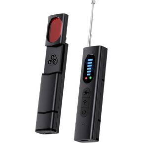 Upgraded Portable Hidden Camera Detector, Mini Anti-Spy Camera Detector for Travel,Bug Detector RF Signal Scanner, Listening Devices Detector,GPS Tracker Finder for Home, Car,Office, Hotel, Travel