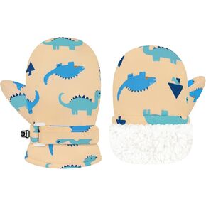 Olreco Toddler Mittens Waterproof Toddler Snow Gloves Baby Mittens Winter Infant Mittens Boys Girls Ski Gloves Kids Mittens