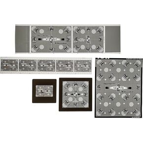 Precision Pro: Complete Vlads Test Target Suite. Includes All Targets (35mm Slide and Strip, 6x7, 6x9, 4x5) for Camera scanning.
