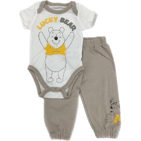Children's Apparel Network Winnie the Pooh Bear 2 Piece Set, 3/6 M