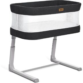 Electric Baby Bassinets Bedside Sleeper, Auto Rocking Bassinet with Comfy Mattress for Newborn, Portable Bassinets Crib for Infant, Adjustable Height, Breathable Mesh