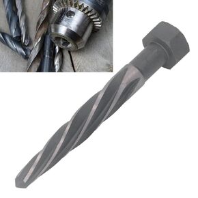Hex Shank Reamer Spiral Flute HSS 13/16in Auto Steel Plate Aligning