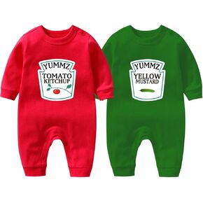 ysculbutol babybuit yummz الطماطم ketchup الخردل توتاء أصفر أحمر