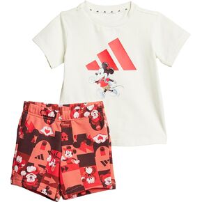 adidas Baby Girls' Disney Mickey Mouse T-Shirt Set