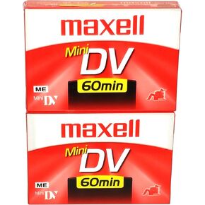 Maxell 298012 Mini Dv 2 Pack