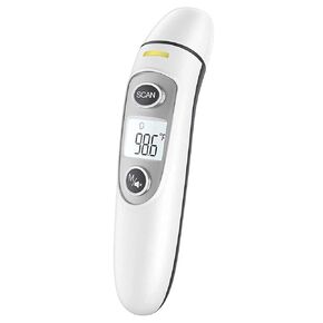 Touchless Thermometer for Adults, Forehead Thermometer for Fever, Body Thermometer and Surface Thermometer 2 in 1 Dual Mode Thermometer