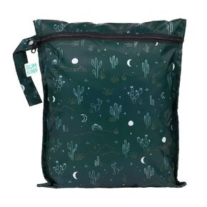 Bumkins Broof Waterproof Bag for Baby ، و Travel ، و Swim Paby ، وقطعة صغيرة ، وأجزاء مضخة ، وحمام سباحة ، وملابس صالة رياضية ، وفضيلة ، وربط للعربة ، والرعاية النهارية ، وحقيبة الرمز البريدي القابلة لإعادة الاستخدام ، وحقيبة التعبئة الرطبة ، و Cactus Dk 