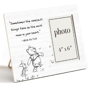 Classic Pooh Bear Nursery Picture Frame, Baby Gifts for Nursery, Baby Shower Gifts for New Parents Photo Frame for 4 x 6 Inch Photo in Kuwait