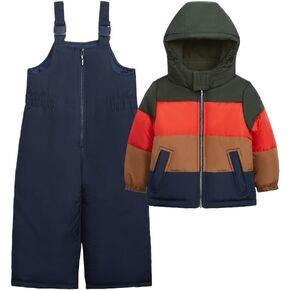 OshKosh B’gosh baby-boys Ski Jacket and Snowbib Snowsuit Set
