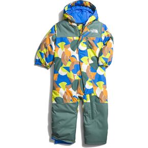 THE NORTH FACE Baby Freedom Snow Suit, Almond Butter Big Abstract Print, 6-12 Months