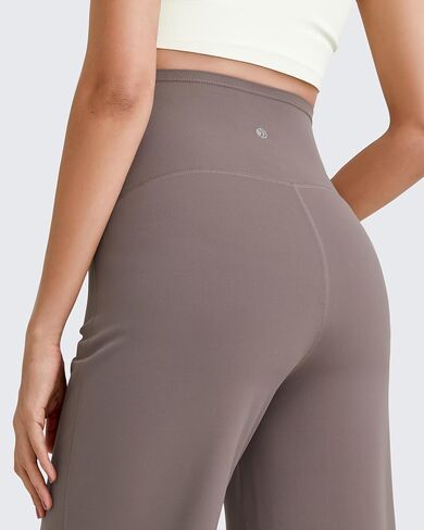 G4Free BareFeel Maternity Yoga Pants Pregnancy Slacks Over the Belly | Bump-Friendly Coverage,Wide Leg Design,Lycra Blend,Extremely Soft,Skin-like Touch,for Work Casual Wear in Saudi Arabia