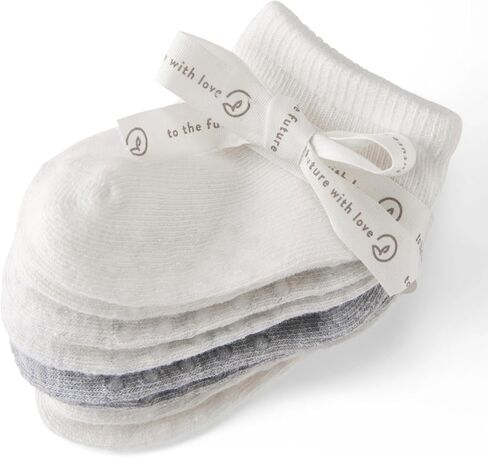 little planet by carter's Unisex-Baby Multipack No Slip Socks in Saudi Arabia