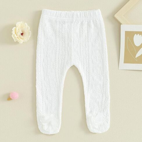 Baby Footed Pants Cute Flower Princess Baby Tights Stockings Leggings Newborn Baby Girl Clothes 3 6 9 12 18 24M in Saudi Arabia