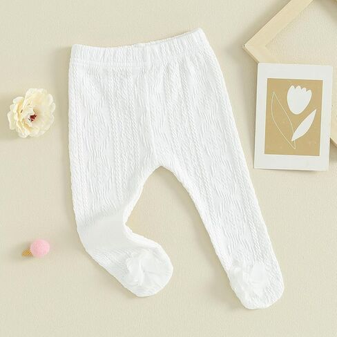 Baby Footed Pants Cute Flower Princess Baby Tights Stockings Leggings Newborn Baby Girl Clothes 3 6 9 12 18 24M in Saudi Arabia