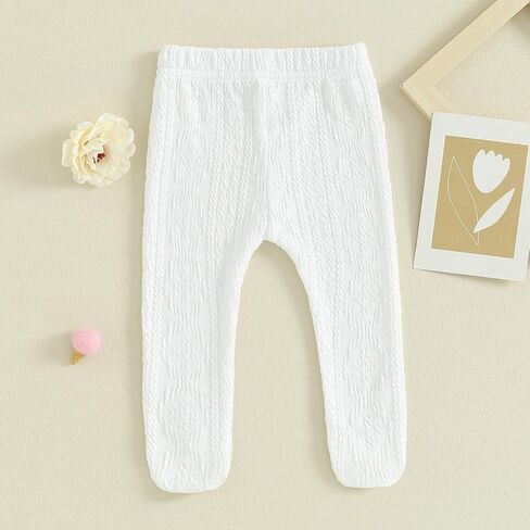 Baby Footed Pants Cute Flower Princess Baby Tights Stockings Leggings Newborn Baby Girl Clothes 3 6 9 12 18 24M in Saudi Arabia