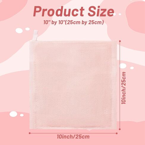 9 PCS Washcloths ، 10''x10 '' uSSORBOBENT BABY WASH CLOTH for NEWBORN - مناشف الوجه الطبيعية الناعمة ، والطفل المولود الجديد والأطفال الصغار ، والمناديل ، والرضع الأساسية ، وسجل الأطفال كدش. in Saudi Arabia