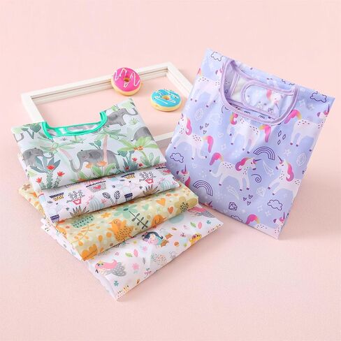 Long Sleeved Bibs, Pack of 5,Lightweight Waterproof Shirt Bibs for Baby Toddler 6-30 Months in Saudi Arabia
