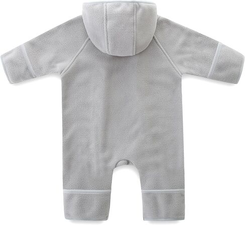 Newborn Baby Fleece Jumpsuit Girls Boys Winter Hooded Coverall Romper Cute Baby Snowsuit Clothes in Saudi Arabia