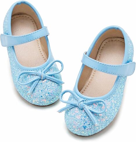 Otter MOMO Toddler/Little Girls Mary Jane Ballerina Flats Shoes Slip-on School Party Dress Shoes in Kuwait