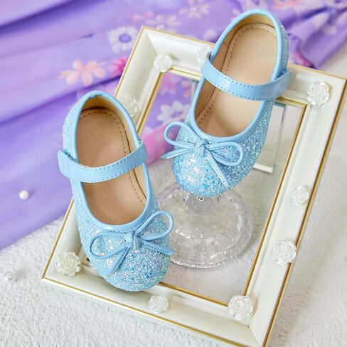 Otter MOMO Toddler/Little Girls Mary Jane Ballerina Flats Shoes Slip-on School Party Dress Shoes in Kuwait