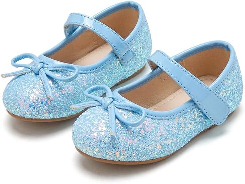 Otter MOMO Toddler/Little Girls Mary Jane Ballerina Flats Shoes Slip-on School Party Dress Shoes in Kuwait