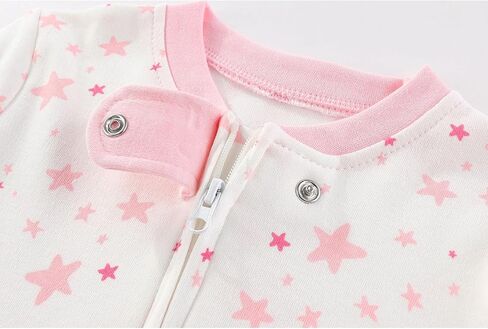 Baby Boy Girl 3 Pieces Zipper Rompers Cotton Newborn Unisex Footed Jumpsuits Long Sleeve Infant Clothes in Saudi Arabia