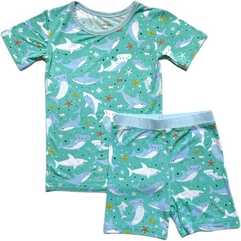 Little Sleepies قميص قصير الأكمام وسروال شورت Pajama in Kuwait