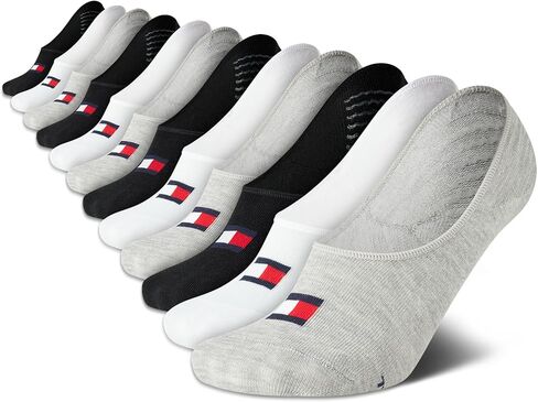 Tommy Hilfiger Women's Low Cut Socks - 12 Pack Lightweight Performance No Show Socks - Athletic Socks for Women (Sizes: 4-10) in Saudi Arabia