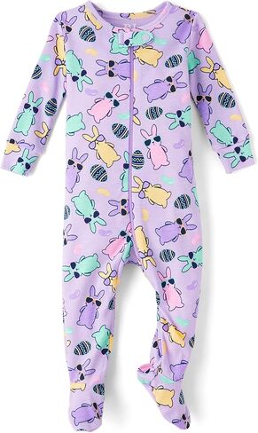 The Children's Place Unisex Baby Easter Family Matching Snug Fit Cotton Pajamas in Saudi Arabia