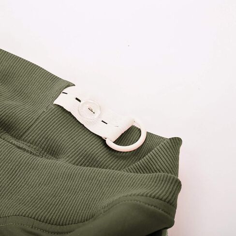 Maacie Maternity Shorts for Women Under Belly Cross Waist Casual Shorts with Pockets in Kuwait