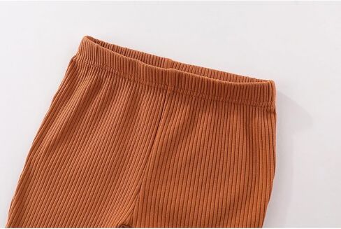 Unisex Baby Boy Girl Pants Sets Ribbed Soft Infants Bottoms Casual 4 Pack 0-24 Month Babies' Leggings in Saudi Arabia