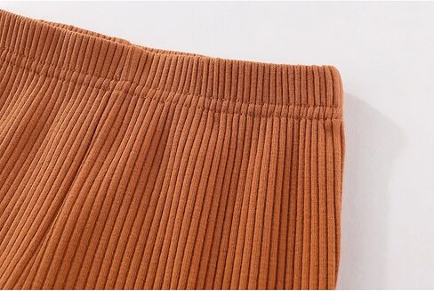 Unisex Baby Boy Girl Pants Sets Ribbed Soft Infants Bottoms Casual 4 Pack 0-24 Month Babies' Leggings in Saudi Arabia
