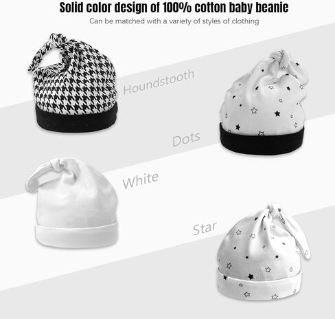 Jimonda Usisex Baby Layette مجموعة ملابس لطيفة من 12 قطعة مجموعة للبنين والبنات مع سراويل القبعات الهدايا (بالأبيض والأسود ، 9-12 شهر) in Kuwait