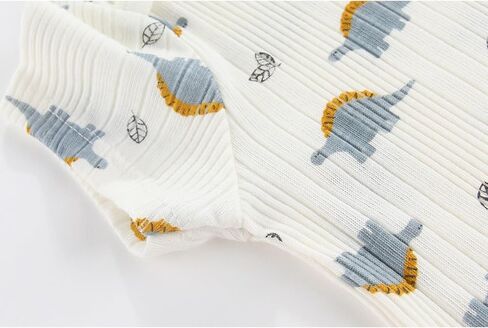 4-Pack Short Sleeve Baby Boy Girl Rompers Cartoon New born Unisex 0-12M Infant Clothes in Saudi Arabia