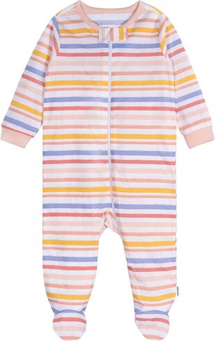 Onesies Brand Baby-Girls 4-Pack Sleep 'N Play Footies Multi Pack in Saudi Arabia