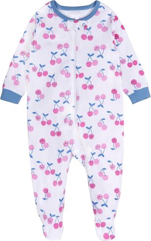 Onesies Brand Baby-Girls 4-Pack Sleep 'N Play Footies Multi Pack in Saudi Arabia